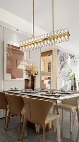 Люстра на штанге Milosh Tendence 859 0859CL-60AB