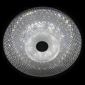 Накладной светильник Ambrella Orbital Crystal F96 CL 48W D390