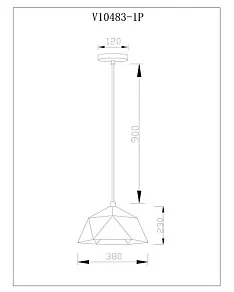 Подвесной светильник Moderli Genoa V10483-1P