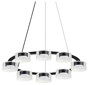 Подвесная люстра Arte Lamp ALIUS A8042SP-8BK
