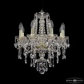Подвесная люстра Bohemia Ivele Crystal 1415 1415/8/141 G