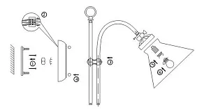 Бра Globo Landlife 6872