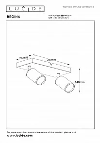 Спот Lucide REGINA 53914/02/41