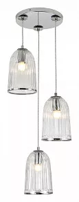 Подвесной светильник Indigo Lucido 11046/3P Chrome