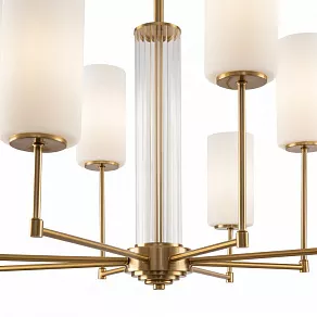 Люстра на штанге Freya Agnes FR5184PL-08BS