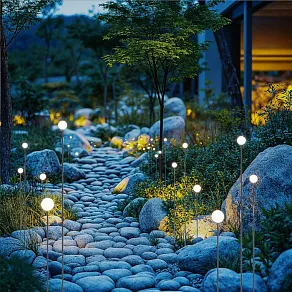 Наземный низкий светильник Odeon Light NOTTE 7123/1GLA
