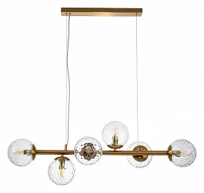 Подвесная люстра Indigo Cocoon 11008/6P Brass