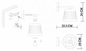 Бра EVOLUCE Passeto SL375.501.01