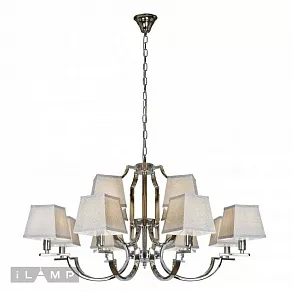 Подвесная люстра iLamp Hilton 6943-8+4 CR