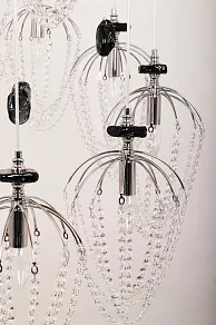 Подвесная люстра Manne PL.5301 PL.5301-(10+5)+6CH-cristall