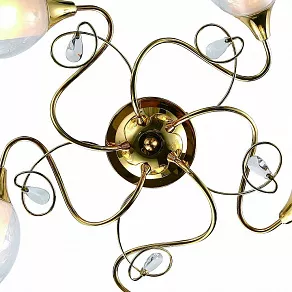 Потолочная люстра Arte Lamp Mughetto A9289PL-5GO