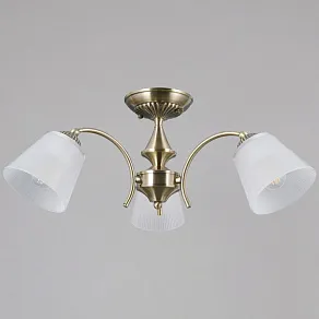 Люстра на штанге ILLUMICO  IL0910-3CSQ-26 AB ELITE