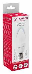 Лампа светодиодная Thomson Candle E27 10Вт 6500K TH-B2311