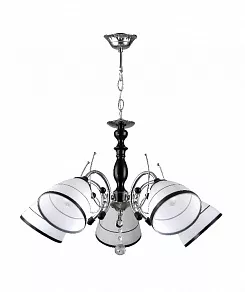 Подвесная люстра Imex MD.0960 MD.0960-5-P CH+BK