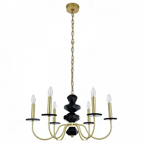 Подвесная люстра Newport VANESSA 3876/С brass