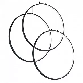 Подвесной светильник Ideal Lux Frame FRAME SP CERCHIO NERO