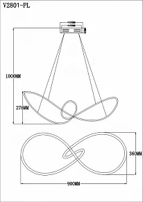 Подвесной светильник Moderli Bloom V2801-PL