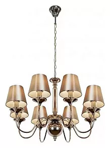 Подвесная люстра iLamp Rolling P2406-8 Nickel