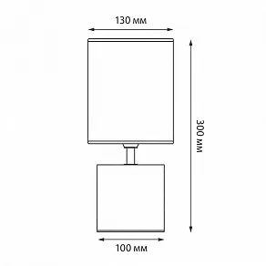 Настольная лампа декоративная Uniel UML-B306 UL-00012422