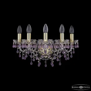 Бра Bohemia Ivele Crystal 1410 1410B/5/160 G V7010