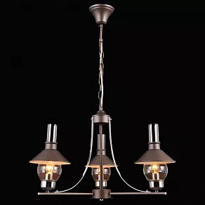 Подвесная люстра Natali Kovaltseva Alabarda ALABARDA 75117-3C ANTIQUE GRAY