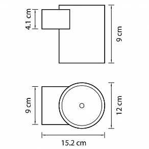 Накладной светильник Lightstar Paro LED 370574