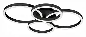 Потолочная люстра iLedex Ring New 6815-300/400-X-T BK