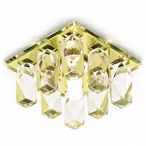 Встраиваемый светильник Ambrella Glass 9 D1049 GD CL