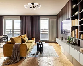 Потолочная люстра DeMarkt Оливия 306014108