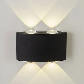 Накладной светильник AM-Group AM307 AM307-4X1 W BK 4000K