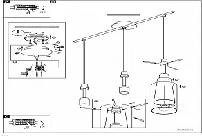 Подвесной светильник Eglo ПРОМО Pinto 89833