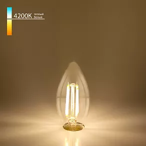 Лампа светодиодная Elektrostandard Свеча F E14 7Вт 4200K BLE1412