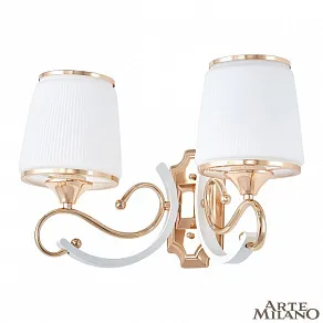 Бра Arte Milano Florentia-3857 303857/2W Wh/Gd