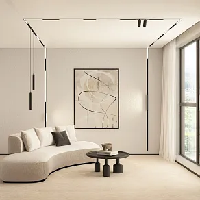 Встраиваемый светильник Denkirs SMART LINEAR DK8015-BK