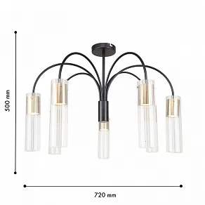 Люстра на штанге F-promo Kors 4740-7C