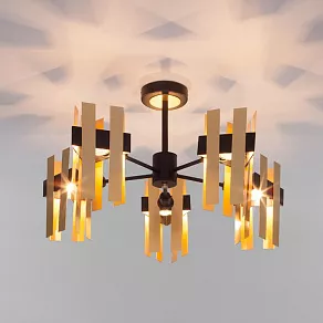 Люстра на штанге Eurosvet Spada 70116/5 черный