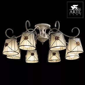 Люстра на штанге Arte Lamp Fortuna A5495PL-8WG