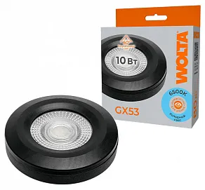 Лампа светодиодная Wolta  GX53 10Вт 6500K WSTD-GX-10W6KGX53-BL