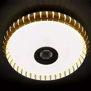 Накладной светильник Ambrella Orbital Dance F789 GD 72W D500