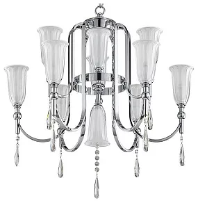 Подвесная люстра Newport 4800 4806+3/C chrome