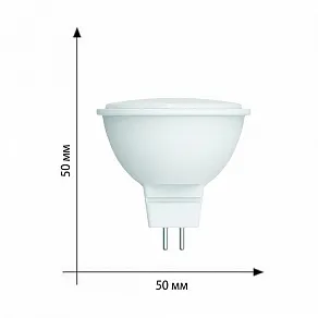 Лампа светодиодная Uniel LED-MR16 GU5.3 5Вт 4000K UL-00008839