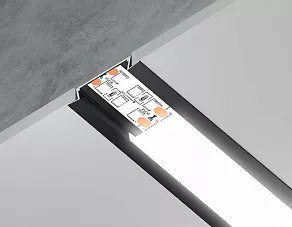 Профиль встраиваемый Ambrella Light GP GP1100BK