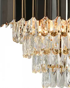Подвесная люстра Natali Kovaltseva Darian II DARIAN II 81448/8C GOLD BLACK