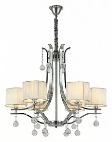 Подвесная люстра LUMINA DECO Fontenea LDP 8443-6 CHR