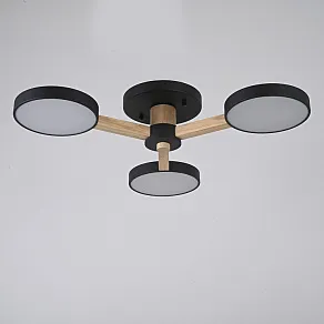 Люстра на штанге Imperiumloft TURNA Black TURNA01