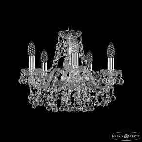 Подвесная люстра Bohemia Ivele Crystal 1409 1409/5/141 Ni