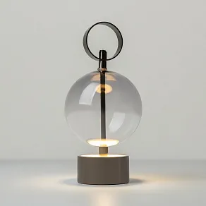 Настольная лампа декоративная Maytoni Double Moon MOD478RL-L3B3K