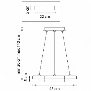 Подвесной светильник Lightstar Unitario 763236