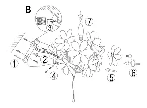 Бра Globo Purple 5142-2W