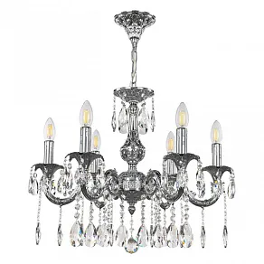 Подвесная люстра Bohemia Ivele Crystal AL7901 AL79101/6/175 A Ni